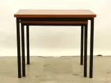 Vintage Nesting Tables (2-delig) – Toegeschreven aan Cees Braakman voor Pastoe (Jaren '60) – foto 4 – kavel bij De Kringwinkel, Antwerpen
