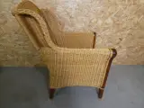 Rotan fauteuil met houten accenten – foto 5 – kavel bij De Kringwinkel, Diest