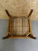 Rotan fauteuil met houten accenten – foto 7 – kavel bij De Kringwinkel, Diest