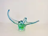 Mid-century glazen schaal in Murano-stijl met uv-fluorescentie – foto 3 – kavel bij De Kringwinkel, Turnhout