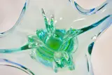 Mid-century glazen schaal in Murano-stijl met uv-fluorescentie – foto 5 – kavel bij De Kringwinkel, Turnhout