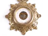 Holosterische barometer en thermometer - Decoratief wandmeetstation – foto 3 – kavel bij De Kringwinkel, Heverlee