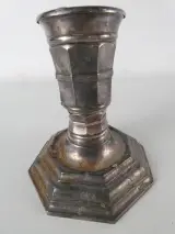 Gallia France - Christofle Verzilverde Kandelaars Set – foto 2 – kavel bij De Kringwinkel, Heverlee
