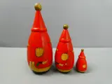 Set van 3 houten kerstmannen decoratief – foto 3 – kavel bij De Kringwinkel, Diest