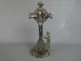 Belgisch Liturgisch Kruisbeeld / Altaarcrucis – kavel bij De Kringwinkel, Diest