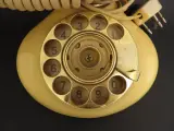 Vintage crèmekleurige bureautelefoon – foto 2 – kavel bij De Kringwinkel, Leopoldsburg