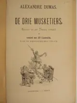 "De drie musketiers" - Alexandre Dumas (1894) – foto 4 – kavel bij De Kringwinkel, Leopoldsburg
