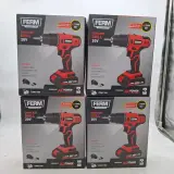 4x Accu boormachine, Ferm, CDM1184 – kavel bij Domeinen Roerende Zaken, Groningen