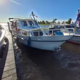 (Locatie Sint Nicolaasga) Klassieke stalen motorkruiser, "Blauwe Reiger", incl. boottrailer – foto 6 – kavel bij Onlineveilingmeester, Heerenveen