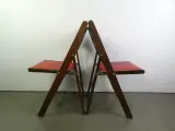 Twee 'Shanghai' klapstoelen - jaren 50 – Rechte Variant – foto 5 – kavel bij De Kringwinkel, Heverlee