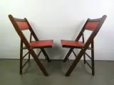 Twee 'Shanghai' klapstoelen - jaren 50 – Rechte Variant – foto 6 – kavel bij De Kringwinkel, Heverlee