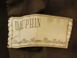 Dauphin - lange vintage mantel uit bruine suède – foto 9 – kavel bij De Kringwinkel, Antwerpen