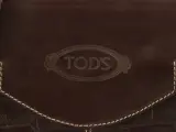 Vintage Tod’s handtas in bruin leder met krokodillenlook – foto 2 – kavel bij De Kringwinkel, Antwerpen