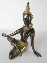 Thaise bronzen danseres - Thailand – kavel bij De Kringwinkel, Heverlee