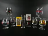 Lot Duvel-bierglazen met speciale edities – kavel bij De Kringwinkel, Heverlee