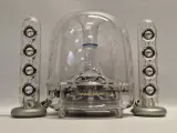Harman Kardon SoundSticks II - Iconische transparante 2.1 speakerset in originele doos – kavel bij De Kringwinkel, Gent