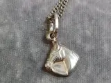 Zilveren lange ketting met paardenkop hanger - Sterling zilver / 925 – foto 6 – kavel bij De Kringwinkel, Gent