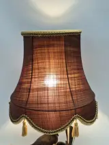Exclusieve vintage Hollywood Regency tafellamp - Eksters op rots – foto 3 – kavel bij De Kringwinkel, Gent