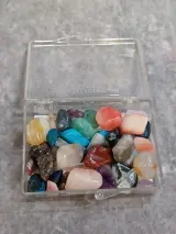 Exclusieve halssnoer met natuurlijke edelstenen en "Collector Gems" set – foto 3 – kavel bij De Kringwinkel, Gent