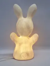 Goodnight Light - Lapin & Me Baby Bunny lamp – Charmant retro nachtlampje – foto 4 – kavel bij De Kringwinkel, Gent