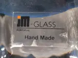 Hand gemaakte solifleur vaas door JM Glass Portugal met zespuntige stervoet – foto 10 – kavel bij De Kringwinkel, Gent
