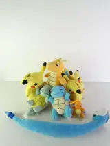 Set van 8 Pokémon knuffels – kavel bij De Kringwinkel, Heverlee