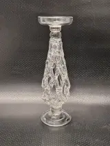 Opengewerkte glazen design kandelaar 39.5 cm in Murano-stijl – foto 2 – kavel bij De Kringwinkel, Gent