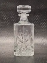 Set van twee kristallen whisky karaffen – foto 3 – kavel bij De Kringwinkel, Gent
