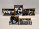 Vintage '80s muziekspiegels - set van 5 (Duran Duran, U2, UB40, Nena & Paul Young) – kavel bij De Kringwinkel, Gent