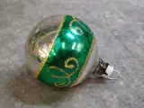 Unieke vintage kerstversiering set - 7 Glazen kerstballen en piek – foto 3 – kavel bij De Kringwinkel, Gent