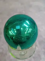 Unieke vintage kerstversiering set - 7 Glazen kerstballen en piek – foto 8 – kavel bij De Kringwinkel, Gent