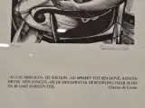 Originele houtsnede / houtgravure "Soetkin met de boorling" - gelimiteerd (16/100) – foto 7 – kavel bij De Kringwinkel, Gent