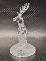 Vierdelige set dierensculpturen in gegoten kristal, stijl Cristal d'Arques – foto 8 – kavel bij De Kringwinkel, Gent