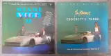 Vinyl: Miami Vice II + Maxi single Jan Hammer - Crocket's Theme – kavel bij De Kringwinkel, Gent