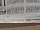 Gedrukt en handgesigneerd gedicht "Huis" - Hubert van Herreweghen - ingelijst – foto 8 – kavel bij De Kringwinkel, Gent