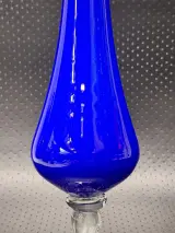 Set van 2 mondgeblazen opaline vazen in Empoli en/of Murano stijl – foto 5 – kavel bij De Kringwinkel, Gent