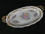 Luxe Mid-Century Driedelige Limoges Porseleinen Serveerset met Messing Monturen – foto 10 – kavel bij De Kringwinkel, Heverlee