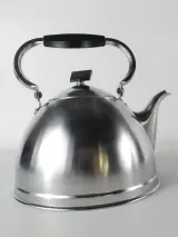 Prachtige Vintage Art Deco Set: Waterketel & Koffiepot — Demeyere 'Inaltérable' (ca. 1930-1950) – foto 7 – kavel bij De Kringwinkel, Heverlee