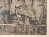 Edmond Van Offel (1871–1959) - originele ets "Circusvoorstelling" (1917) – foto 9 – kavel bij De Kringwinkel, Gent