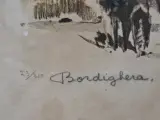 Roger Hebbelinck - Originele kleurenets "Bordighera" - gelimiteerde oplage (23/350) – foto 7 – kavel bij De Kringwinkel, Gent