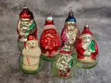 Unieke set van 6 vintage glazen kerstfiguren – kavel bij De Kringwinkel, Gent