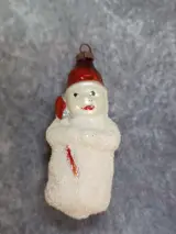 Unieke set van 6 vintage glazen kerstfiguren – foto 2 – kavel bij De Kringwinkel, Gent