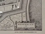 Klassieke stadsplattegrond van Medemblik - facsimile druk uit 1973 door royal yacht club hollandia – foto 4 – kavel bij De Kringwinkel, Gent