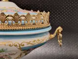 Klassieke Porseleinen Terrine / Bonbonnière met Bronzen Montuur - ACF (Décor de Paris) – foto 9 – kavel bij De Kringwinkel, Gent