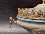 Klassieke Porseleinen Terrine / Bonbonnière met Bronzen Montuur - ACF (Décor de Paris) – foto 10 – kavel bij De Kringwinkel, Gent