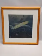 Christian Straetling - Originele kleurengrafiek "Flight" door Oost - gelimiteerde oplage (22/150) – kavel bij De Kringwinkel, Gent