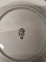 Antieke Porseleinen Mokka- / Espressoset van B&S (Bavaria) - 4 Kop-en-Schotels met Vergulding en Galante Scènes – foto 8 – kavel bij De Kringwinkel, Gent