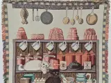 Vintage tapijt / wandkleed met katten in een keuken - Goodwin Weavers (Made in U.S.A.) – foto 6 – kavel bij De Kringwinkel, Gent