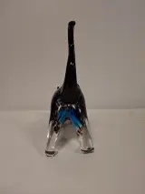 Glazen kattenbeeldje in Murano stijl – foto 4 – kavel bij De Kringwinkel, Ronse
