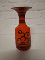 Vintage Flora Gouda "Tokio" Vaas – kavel bij De Kringwinkel, Herzele